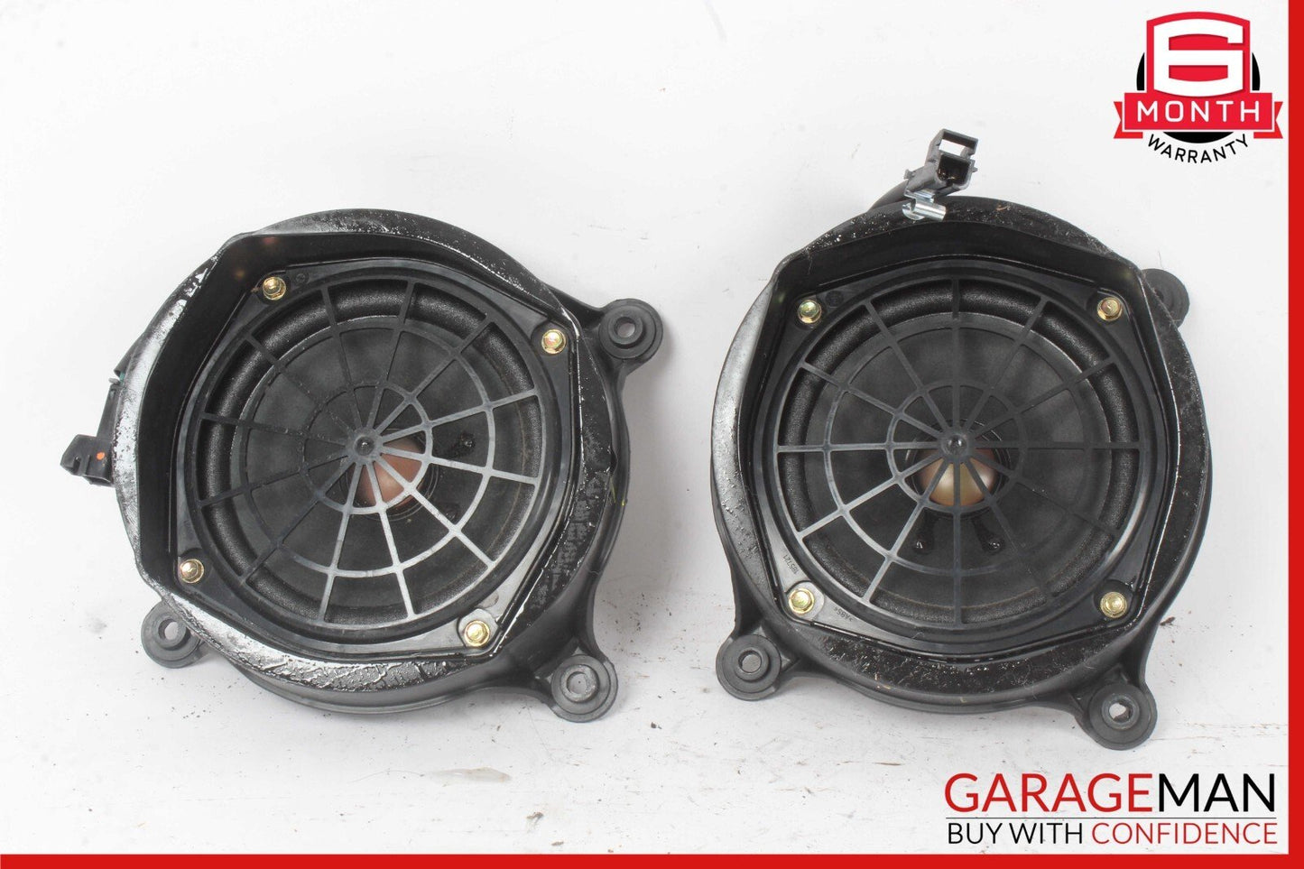 98-05 Mercedes W163 ML320 Rear Right & Left Side Door Audio Speakers Set OEM