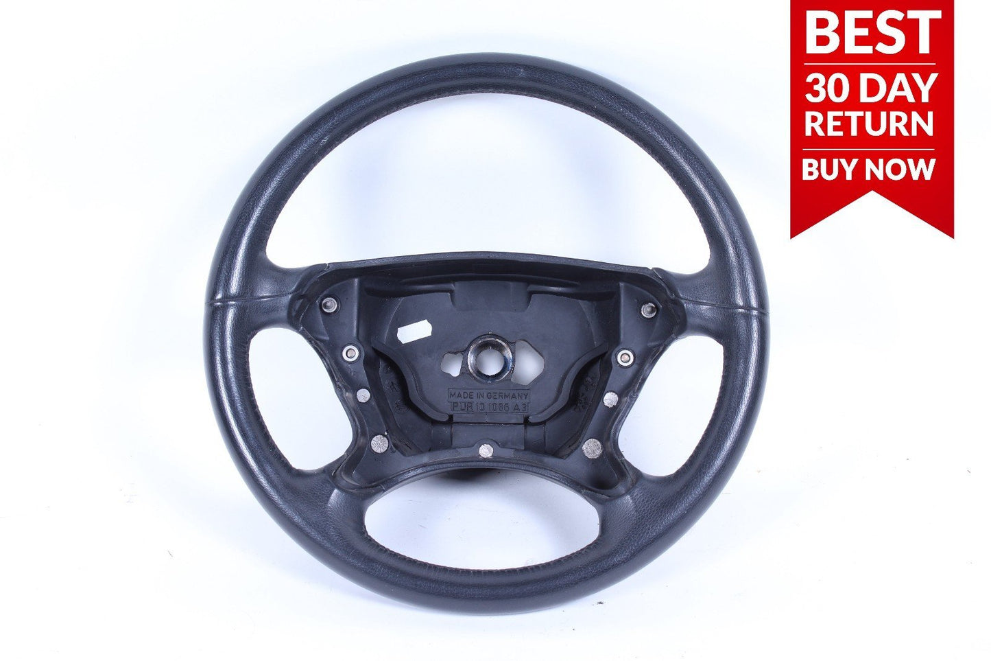 03-09 MERCEDES W209 CLK320 CLK550 STEERING WHEEL BLACK A55 OEM