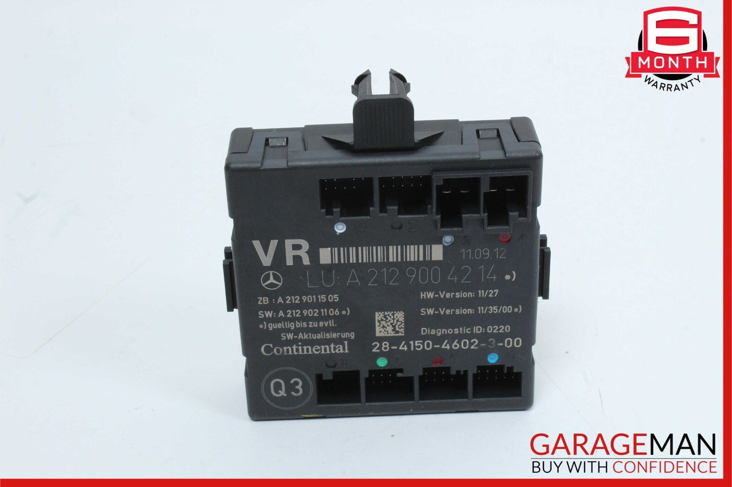 08-18 Mercedes CLS400 C250 E350 SLK250 Front Right Side Door Control Module Unit