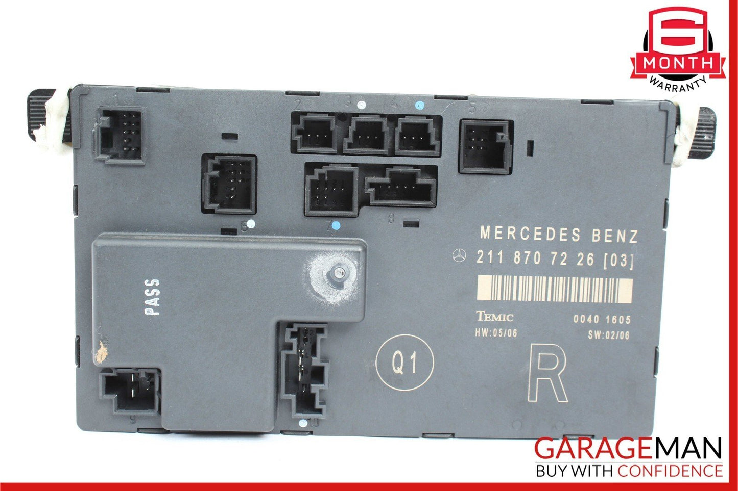 03-09 Mercedes W211 E350 E550 Front Right Passenger Door Control Module OEM