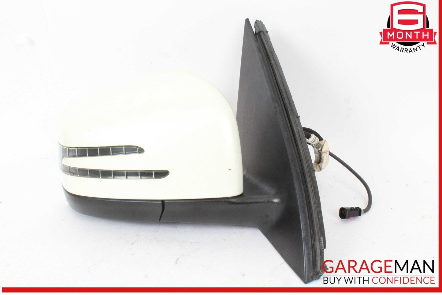 13-16 Mercedes X166 GL450 Front Right Side Mirror Glass Rear View