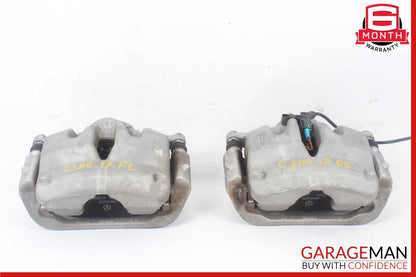 15-20 Mercedes W205 C300 C350e Front Left & Right Side Brake Caliper Set of 2