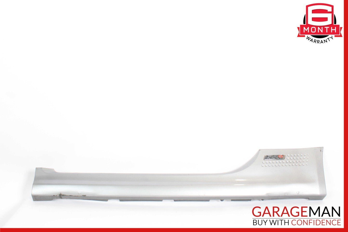 13-19 Fiat 500 Electric Left Driver Side Skirt Rocker Panel Molding Silver OEM