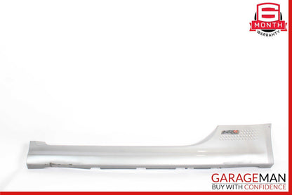 13-19 Fiat 500 Electric Left Driver Side Skirt Rocker Panel Molding Silver OEM
