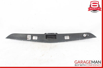 10-13 Mercedes W212 E350 E550 E63 AMG Sedan Trunk Lid Tailgate Handle Trim Black