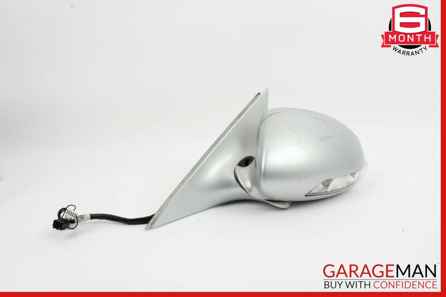 07-09 Mercedes W221 S550 Front Left Driver Side Mirror Door Rear View Silver OEM
