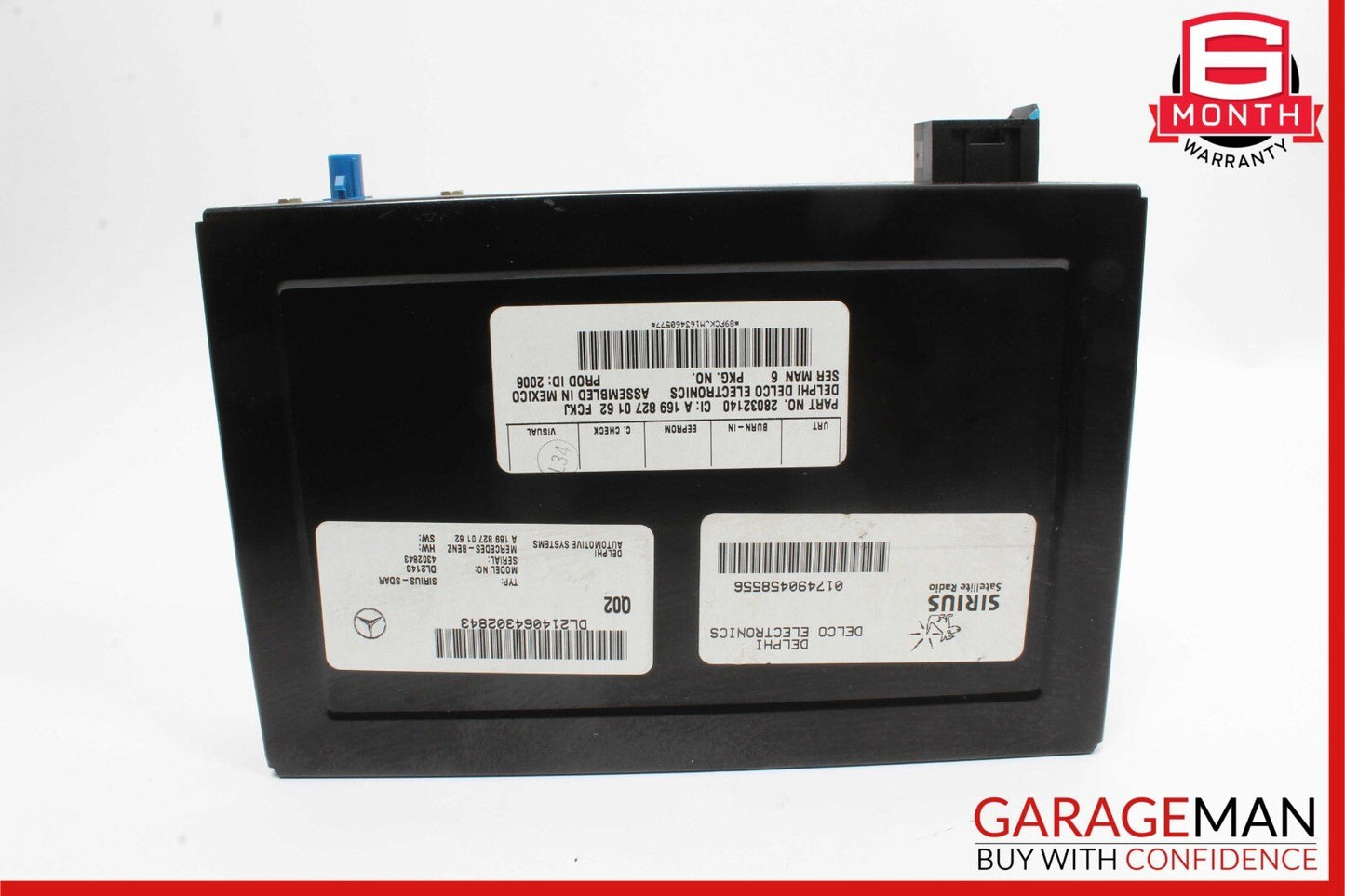 03-11 Mercedes W211 E320 E350 SLK280 Sirius Satellite Radio Receiver Module Unit