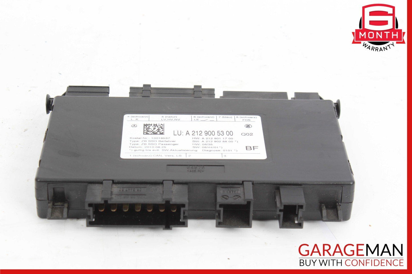 08-20 Mercedes W212 E350 C300 E500 Front Right Passenger Seat Control Module OEM