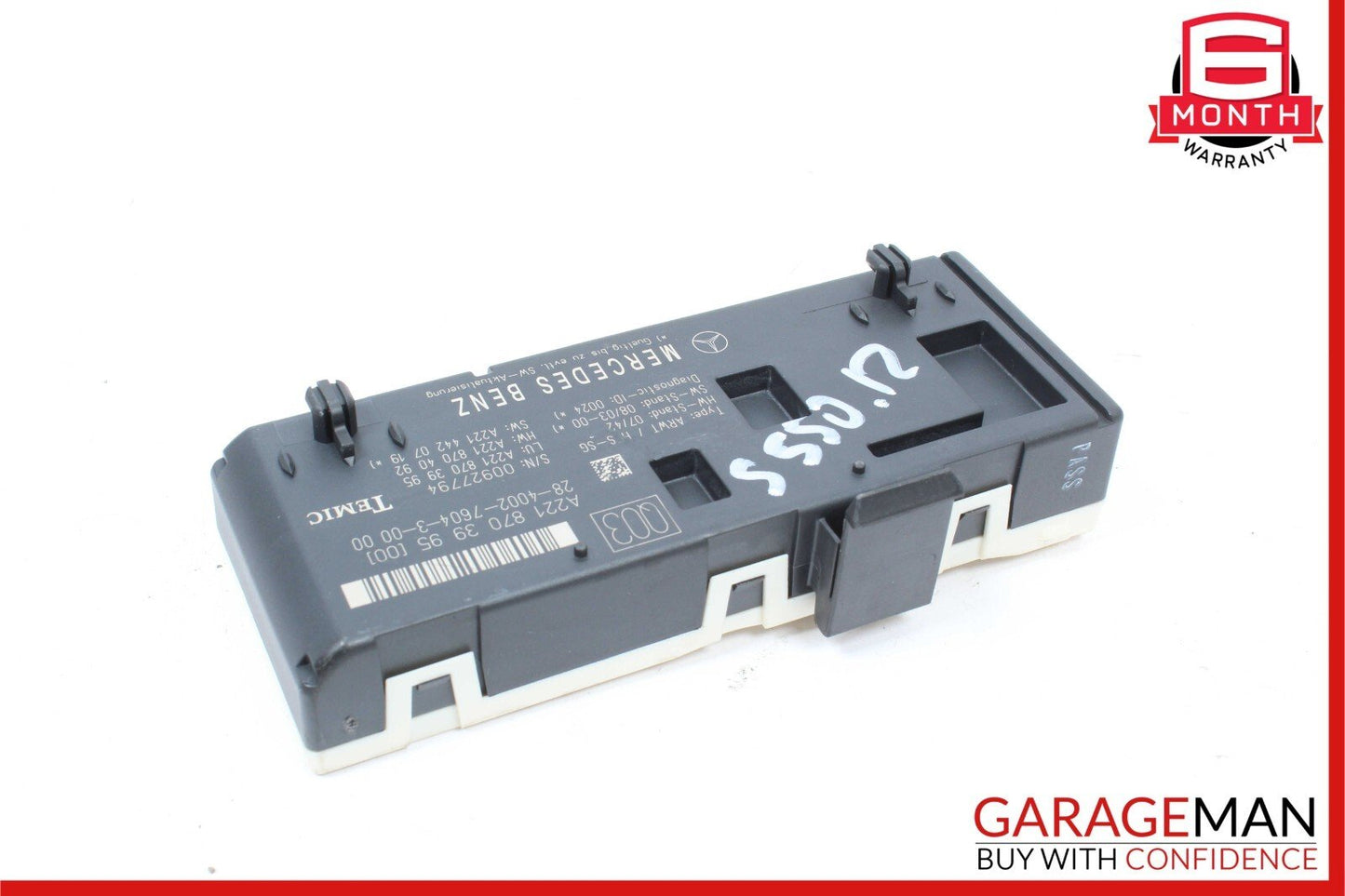 07-14 Mercedes W221 S550 CL63 Trunk Release Remote Open Close Module Unit OEM