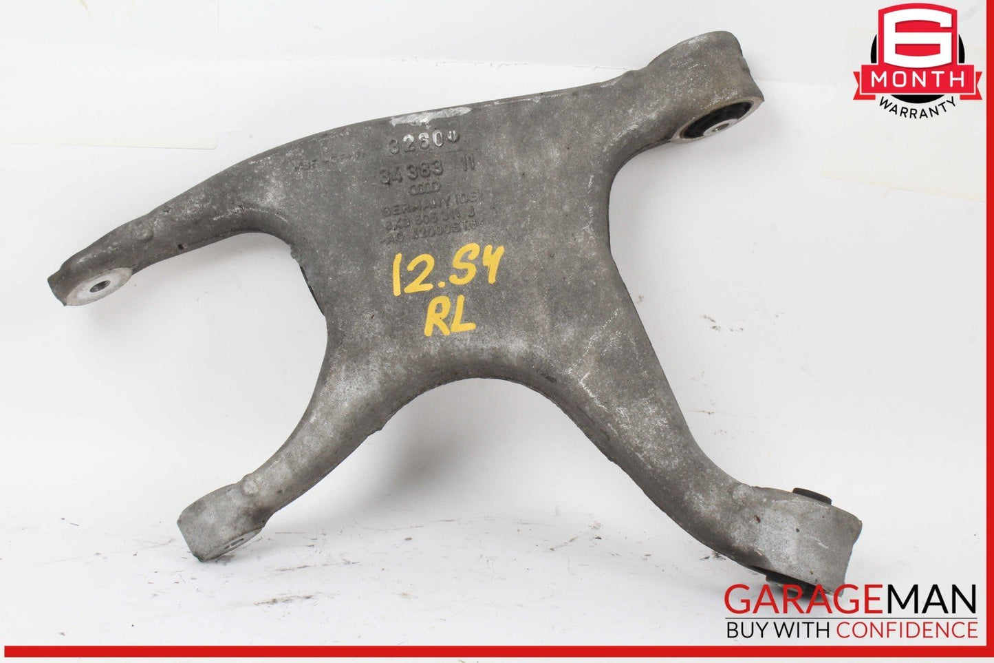 09-16 Audi S4 A4 Rear Left Driver Side Lower Control Arm 8K0505311J OEM