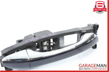 03-06 Mercedes W211 E350 E500 Rear Right Side Exterior Door Handle Blue OEM