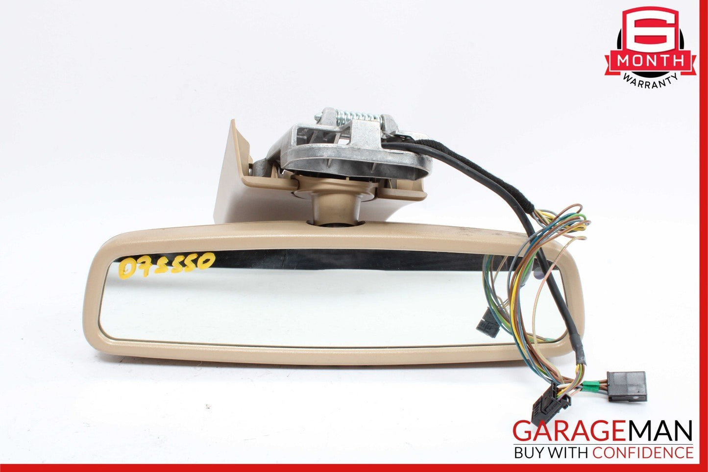 07-09 Mercedes W221 S600 S550 S350 S63 AMG Interior Top Rear View Mirror Brown