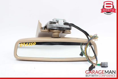 07-09 Mercedes W221 S600 S550 S350 S63 AMG Interior Top Rear View Mirror Brown