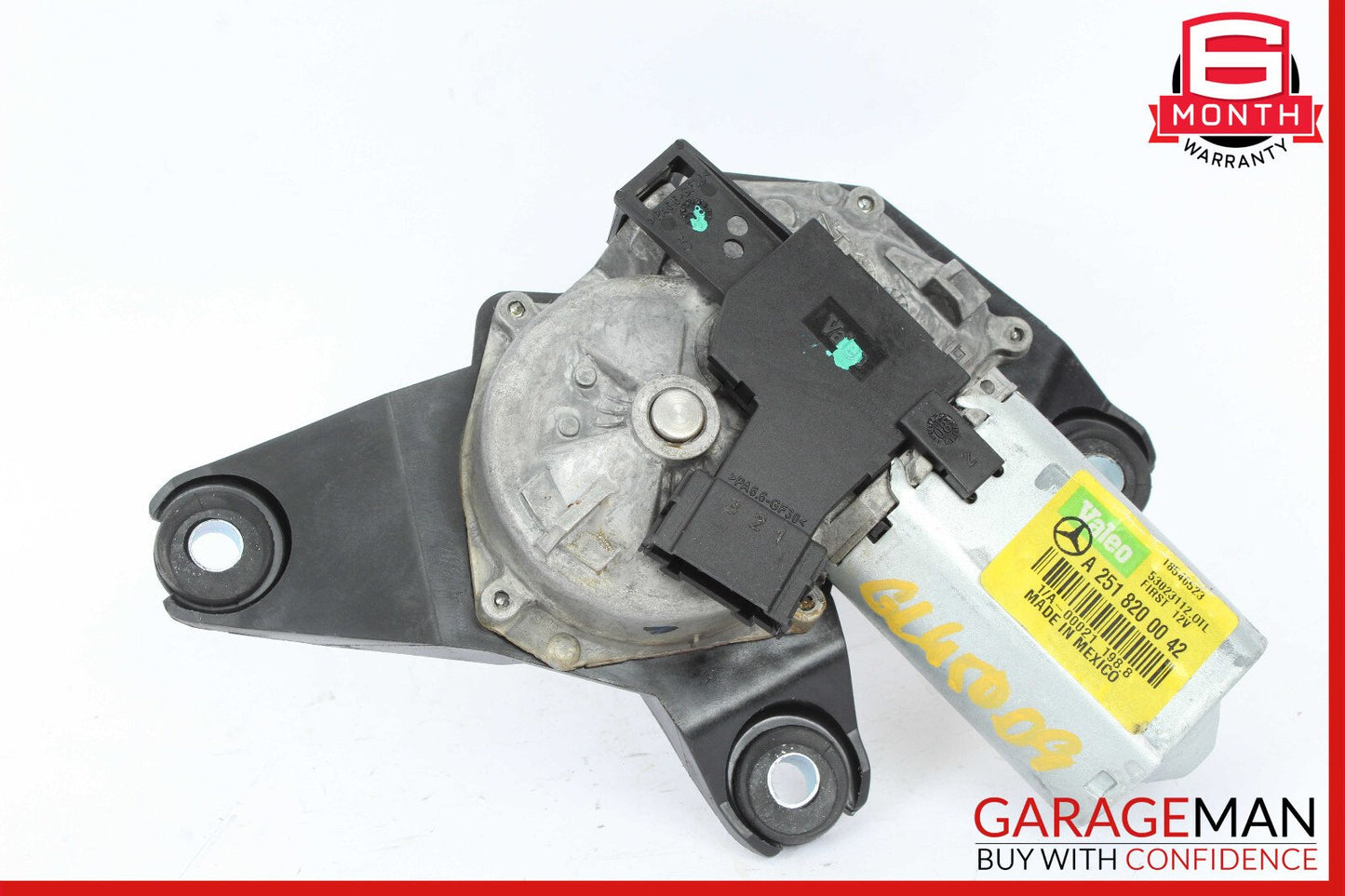 06-19 Mercedes X164 GL450 R350 Rear Glass Windshield Wiper Motor OEM