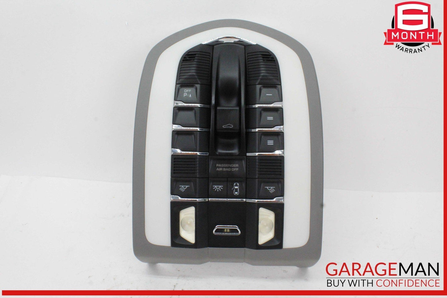 10-16 Porsche Panamera 970 Front Upper Overhead Dome Light Lamp 7PP959551DL OEM