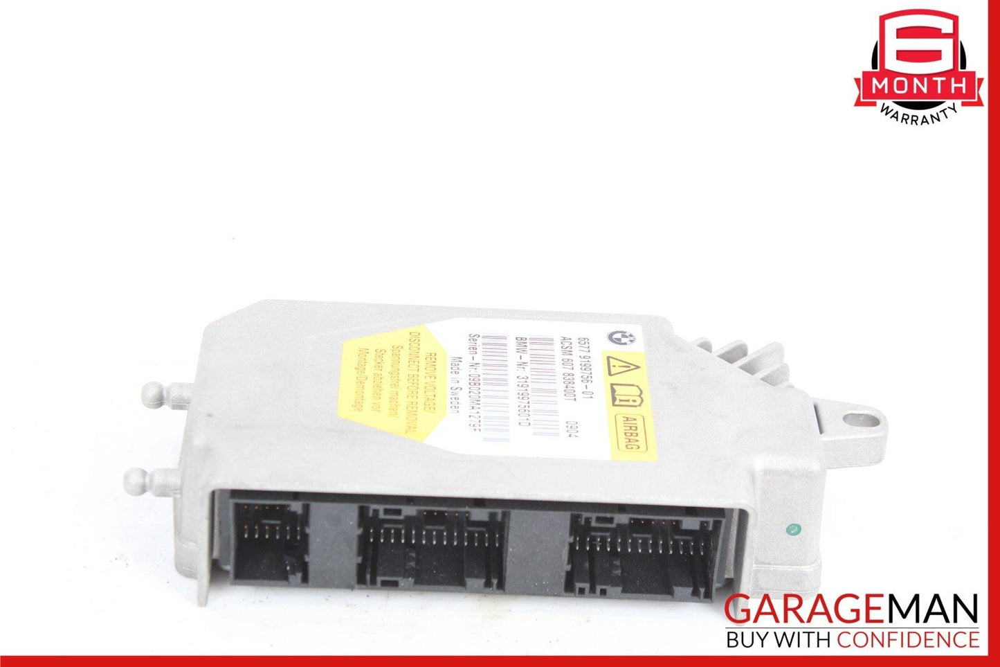 09-12 BMW 750i 750Li SRS ECU Safety Computer Control Module Unit OEM