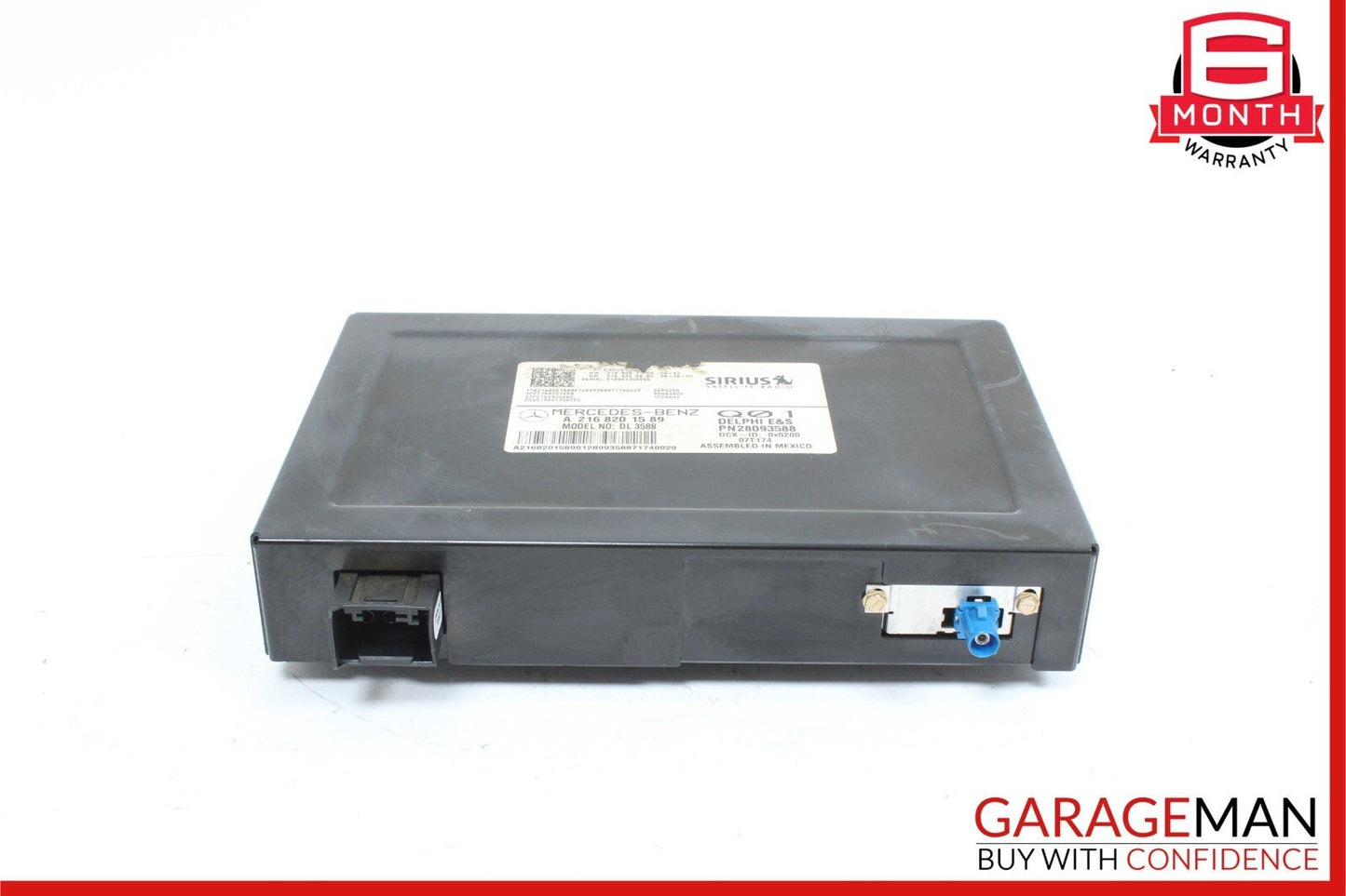 07-14 Mercedes S350 S550 CL550 SLK350 Sirius Satellite Radio Module Receiver