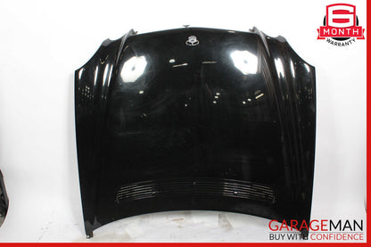 03-09 Mercedes W211 E55 E500 Front Hood Bonnet Panel Black OEM