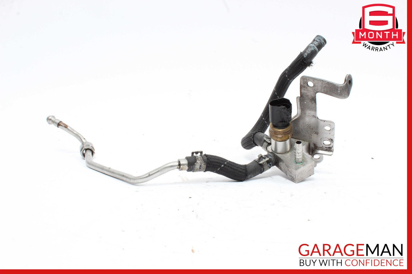 10-15 Audi R8 Engine Oil Filter Hose Tube Line OEM