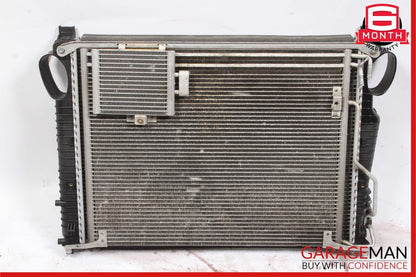 03-08 Mercedes R230 SL500 Engine Radiator A/C AC Air Condenser Assembly OEM