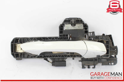 10-15 Mercedes W212 E350 C250 Rear / Front Right Side Exterior Door Handle White