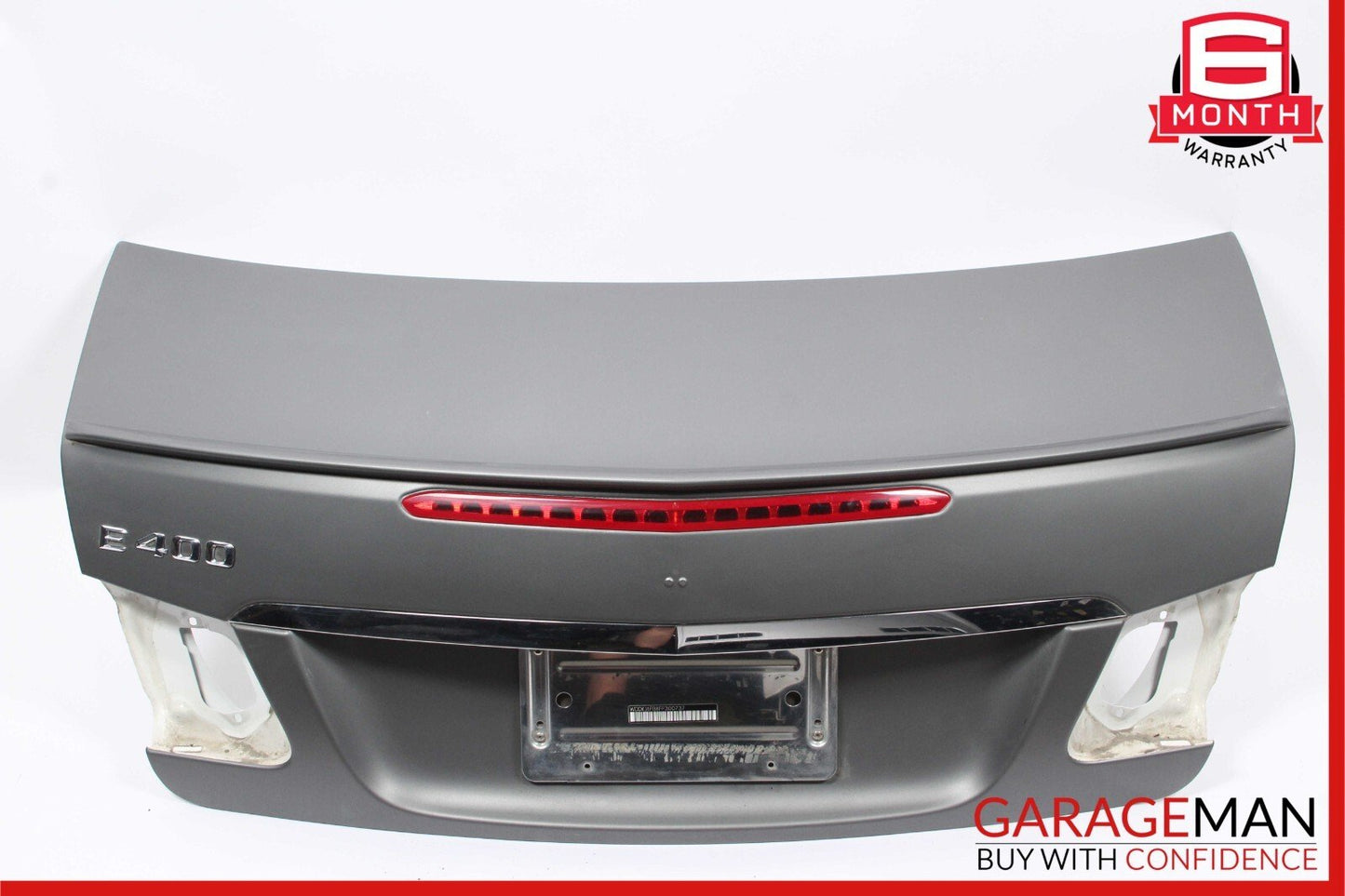 14-16 Mercedes W207 E350 E550 Coupe Rear Trunk Lid Deck Shell Panel Silver OEM