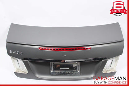 14-16 Mercedes W207 E350 E550 Coupe Rear Trunk Lid Deck Shell Panel Silver OEM