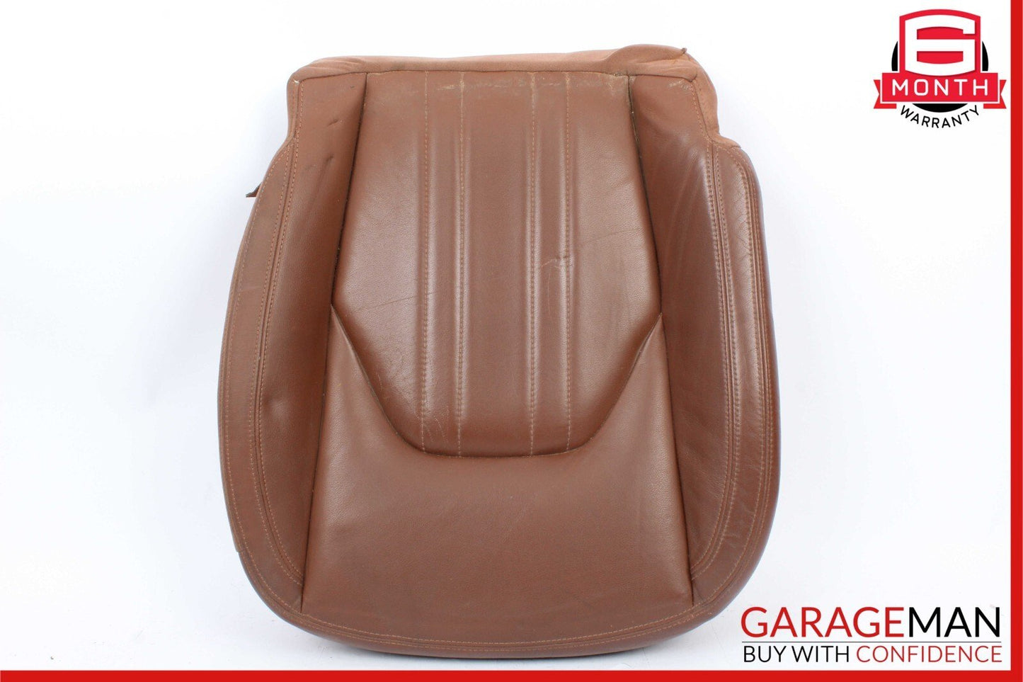14-17 Maserati Ghibli Front Left Side Lower Bottom Seat Cushion Cover Brown OEM