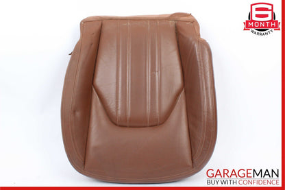 14-17 Maserati Ghibli Front Left Side Lower Bottom Seat Cushion Cover Brown OEM