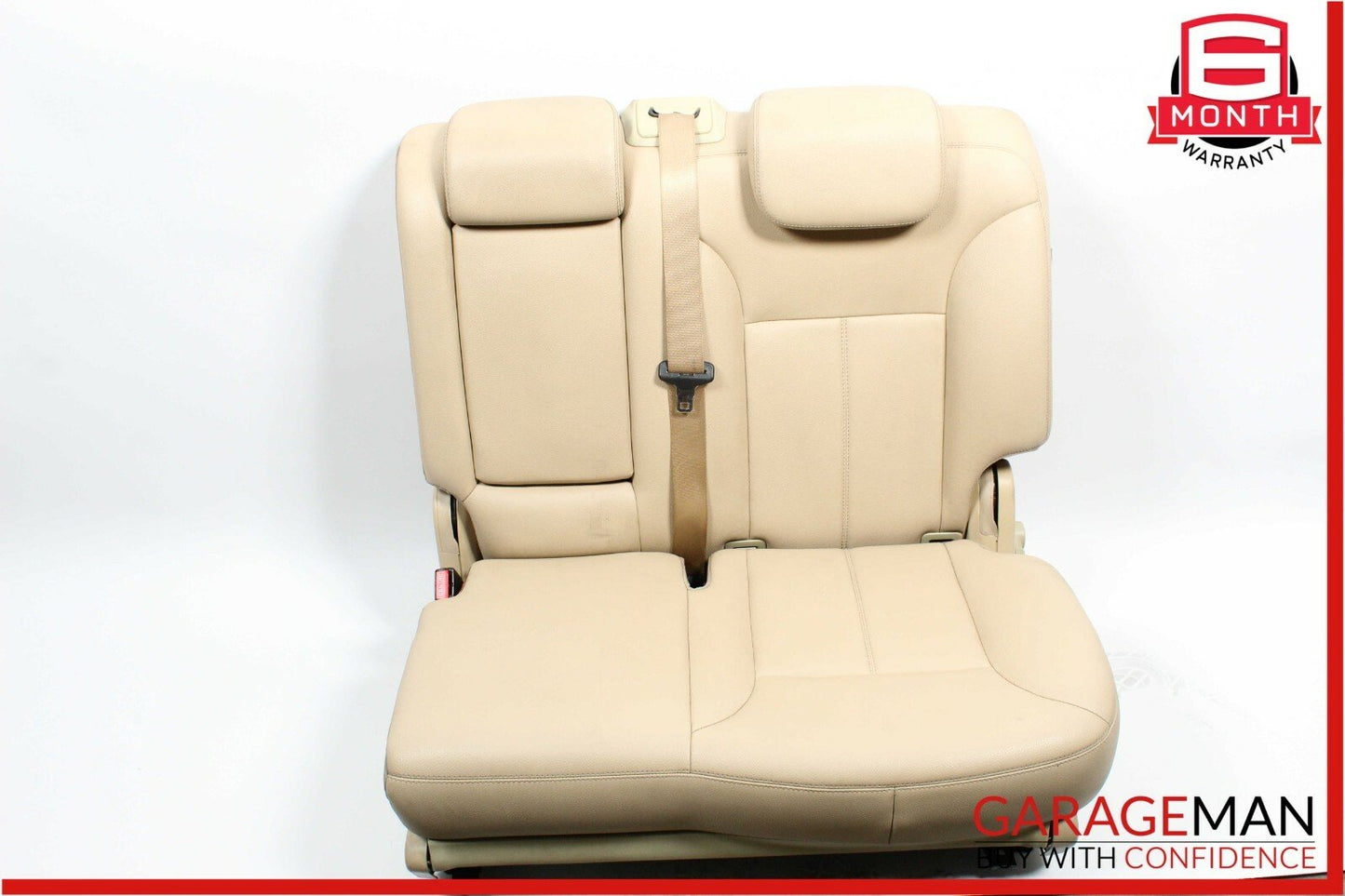 07-12 Mercedes X164 GL450 2nd Row Rear Left Seat Cushion Armrest Assembly Brown