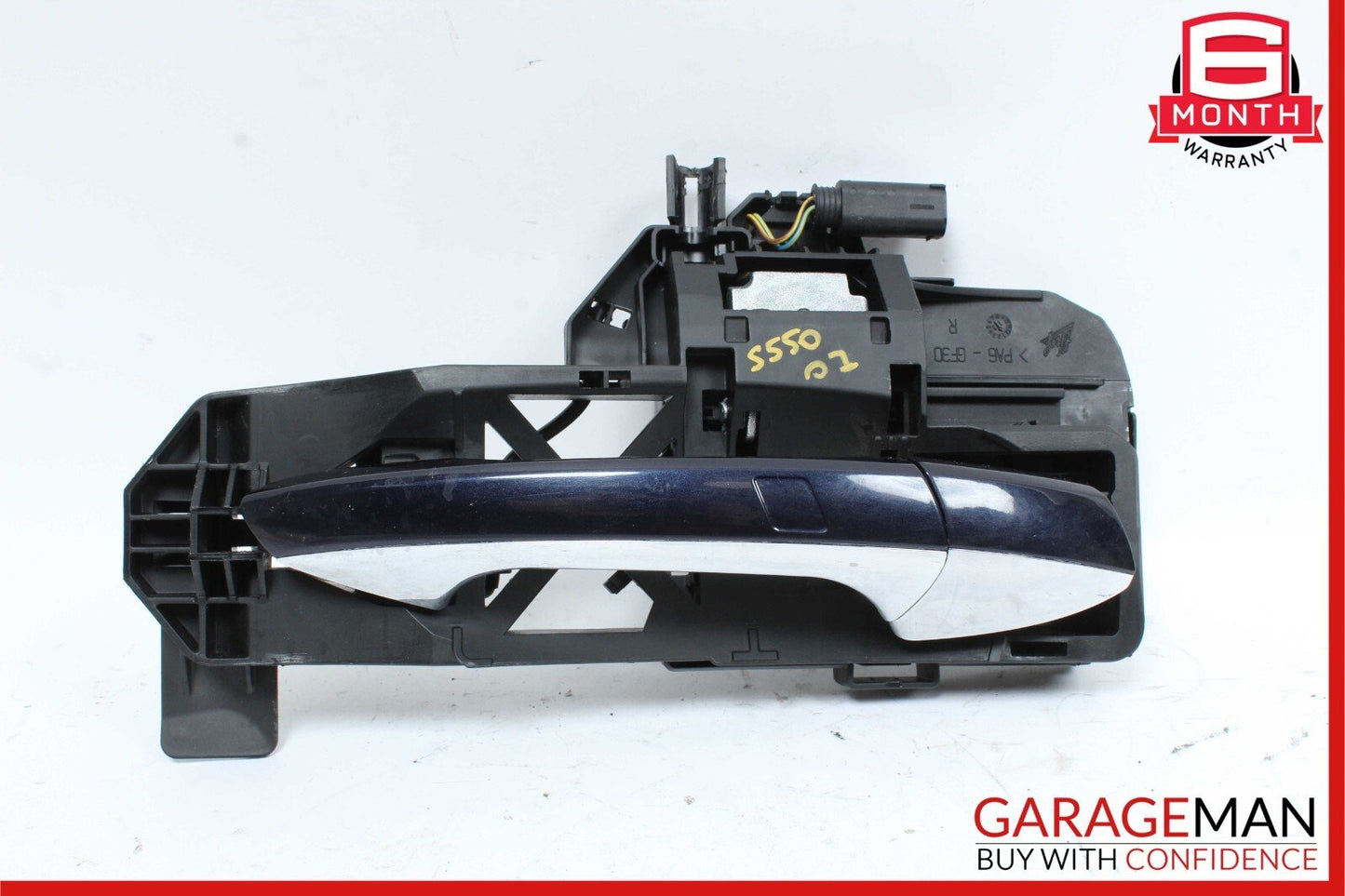 07-13 Mercedes W221 S550 Front Right Exterior Door Handle Keyless Go Blue OEM