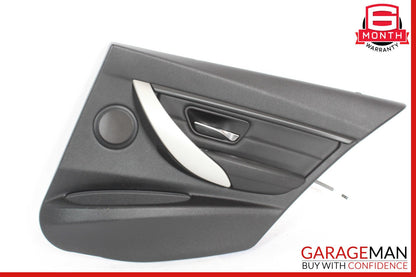 12-18 BMW F30 328i 335i 340i Sedan Rear Right Side Interior Door Panel OEM
