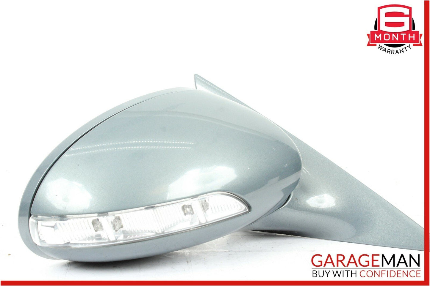 06-08 Mercedes W219 CLS500 CLS55 AMG Front Right Side Mirror Door Rear View Gray