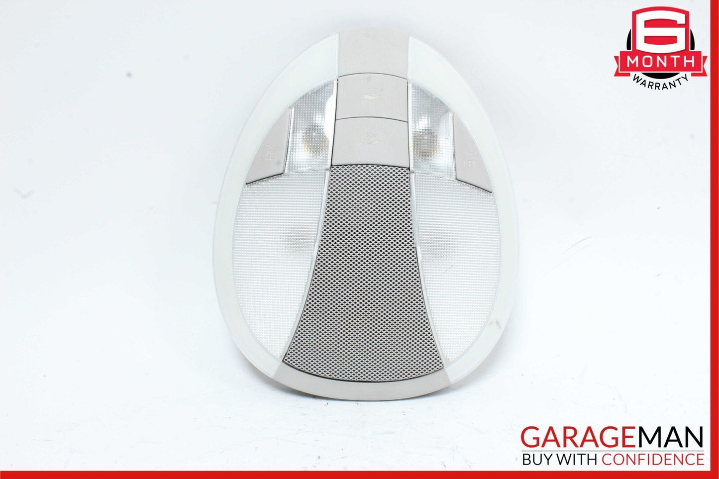 07-09 Mercedes W211 E350 E550 Rear Top Overhead Dome Light Reading Map Lamp Grey