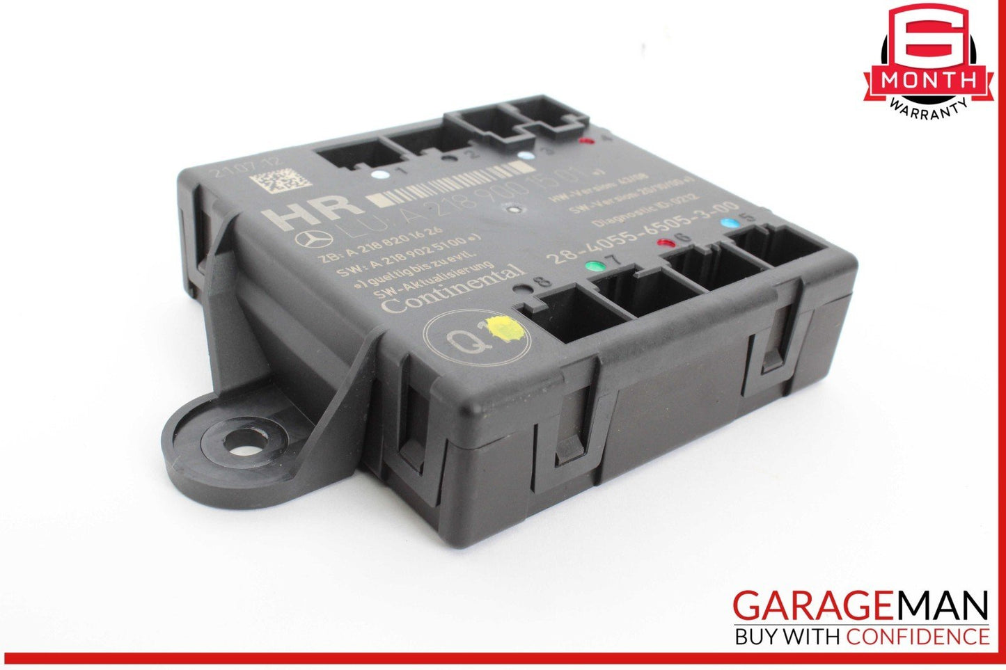 08-18 Mercedes W204 C250 Rear Left Side Door Control Module Unit OEM