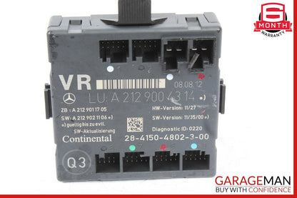 08-14 Mercedes W204 C250 C300 C350 Front Right Side Door Control Module Unit