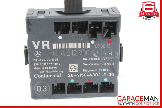 08-14 Mercedes W204 C250 C300 C350 Front Right Side Door Control Module Unit