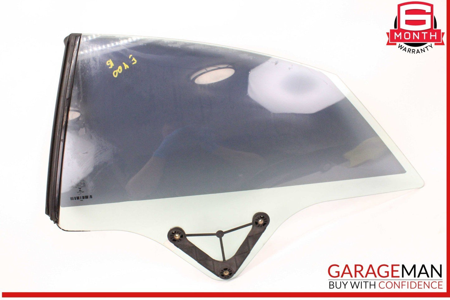 11-17 Mercedes W207 E400 E350 Rear Left Driver Side Quarter Door Window Glass