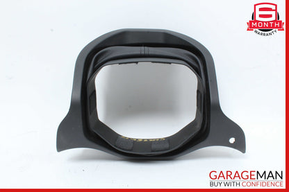 12-20 Mercedes R172 SLK250 Steering Column Cover Boot Trim Black OEM