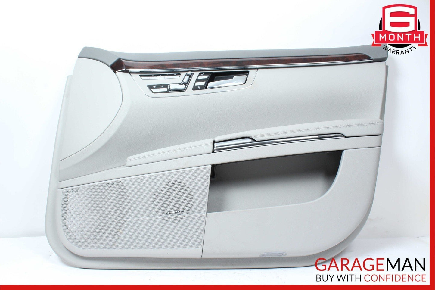 10-13 Mercedes W221 S500 Front Right Interior Door Panel Trim Cover Assembly OEM