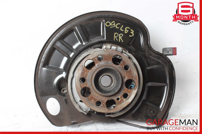 07-14 Mercedes W216 CL63 AMG Rear Right Wheel Carrier Spindle Knuckle Hub OEM