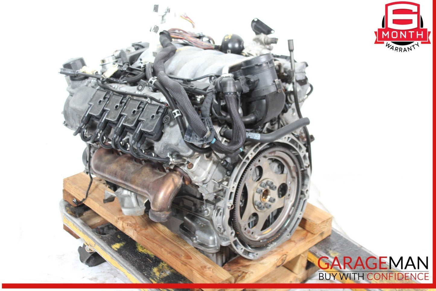 03-06 Mercedes R230 SL500 RWD Engine Motor Block Assembly OEM 194k