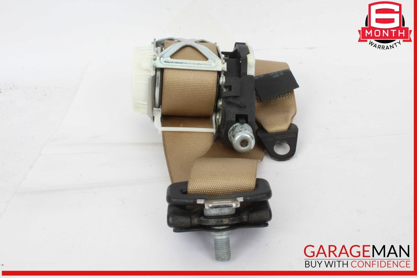 07-12 Mercedes X164 GL450 2rd Row Left Seat Belt Seatbelt Retractor Brown OEM