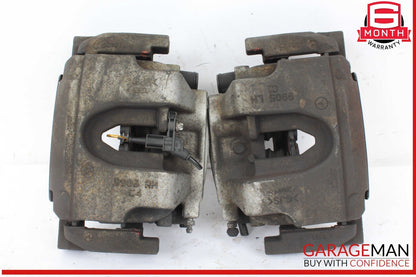 12-19 Mercedes X166 GL450 Front Left & Front Right Brake Caliper Calipers Set