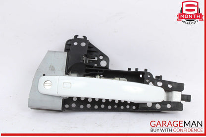 08-18 Audi Q5 S4 A4 A5 Front Left Driver Side Exterior Door Handle White OEM