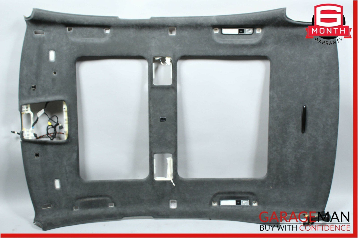 10-13 Mercedes W221 S450 S63 AMG Interior Panoramic Roof Ceiling Headliner Black