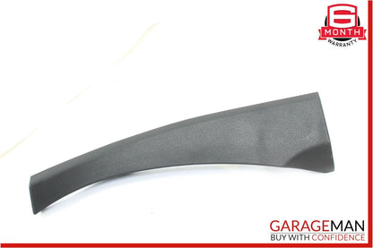 10-15 Porsche Panamera 970 Front Right Side Upper Pillar Trim Panel Black OEM