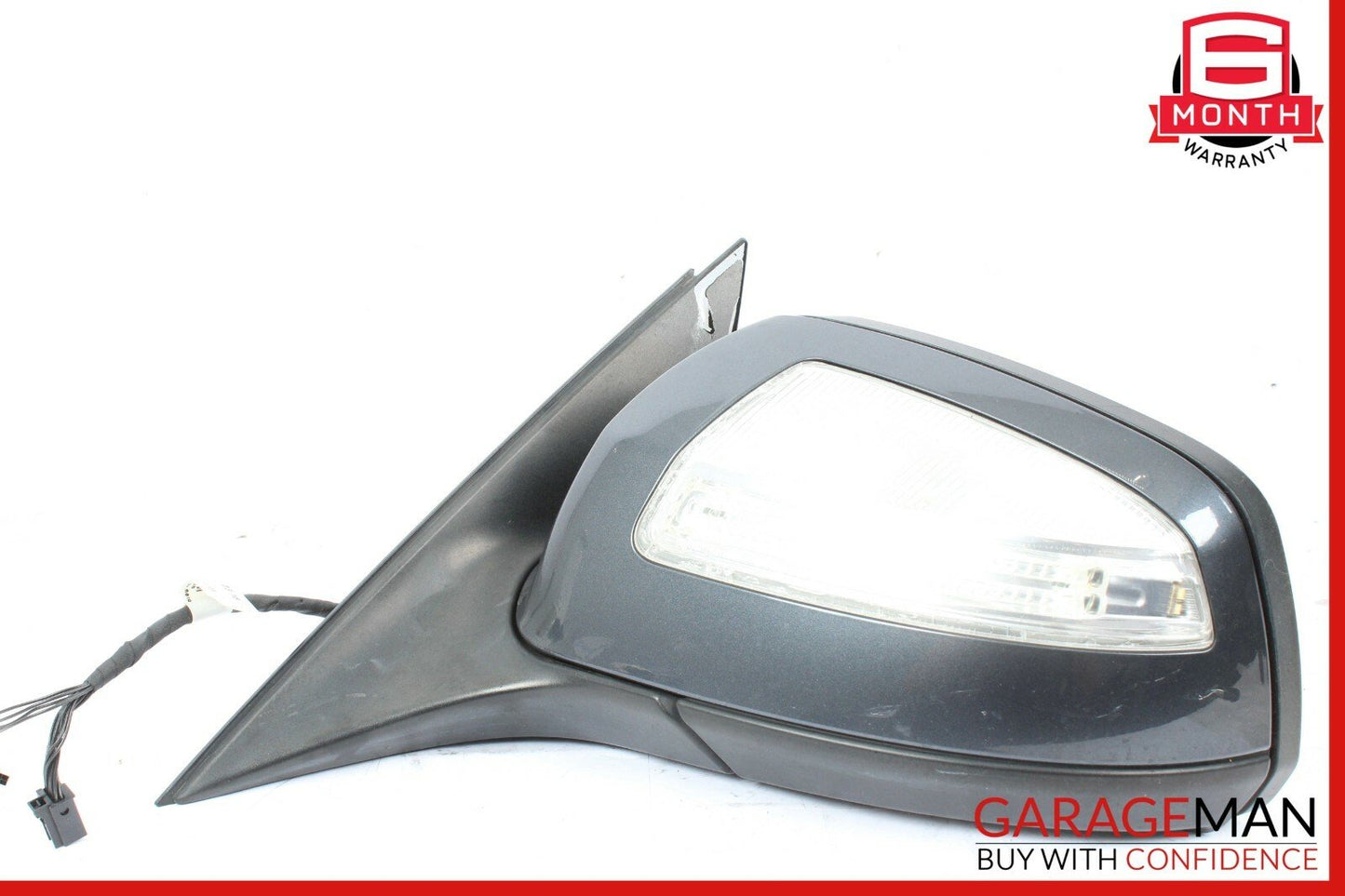08-09 Mercedes W204 C350 C63 AMG Front Left Side Mirror Rear View Door Black OEM