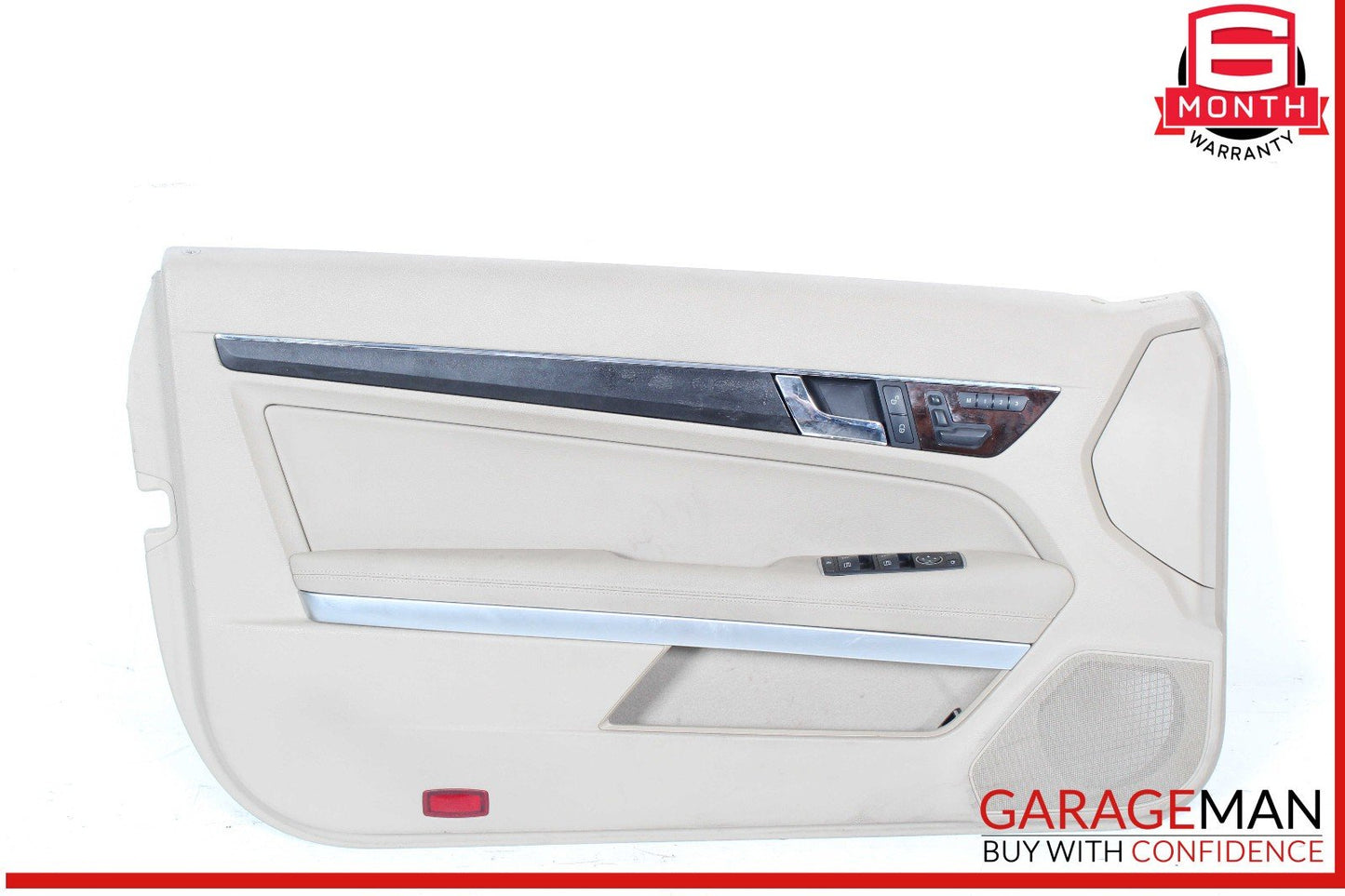 10-17 Mercedes W207 E350 Coupe Front Left Interior Door Panel Trim Assembly OEM