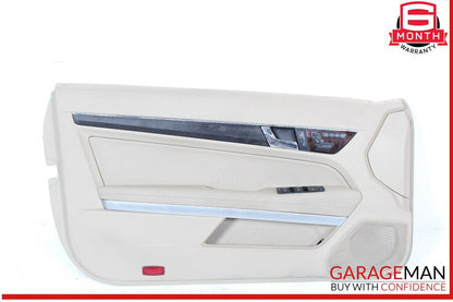 10-17 Mercedes W207 E350 Coupe Front Left Interior Door Panel Trim Assembly OEM